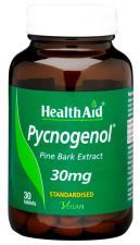 Pycnogenol 30 mg Derived from Wild Herbs 30 Tablets