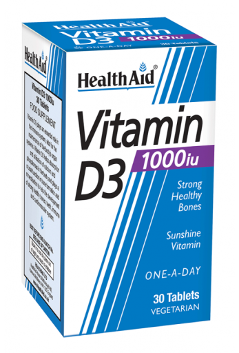 Vitamin D3 1000Ui 30 Tablets