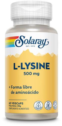 L-Lysine 500mg 60 Capsules