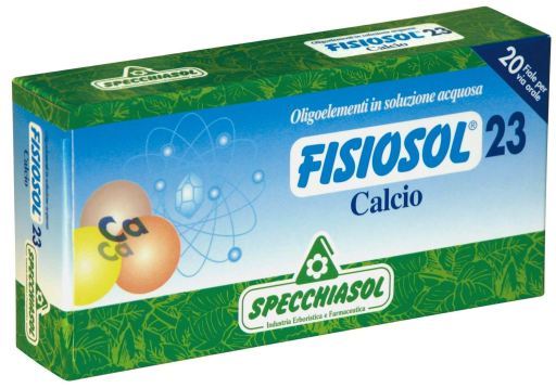 Fisiosol 23 Calcium 20 Ampoules