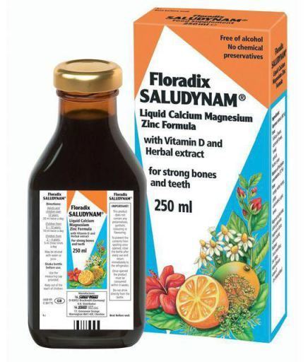 Calcium + Magnesium Saludynam 250 ml