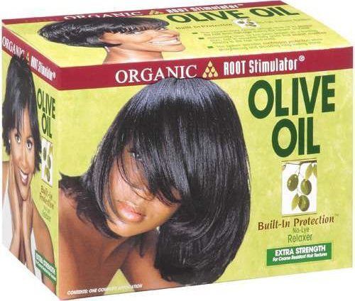 Olive Oil No Lye Hair Relaxer Extra Strength