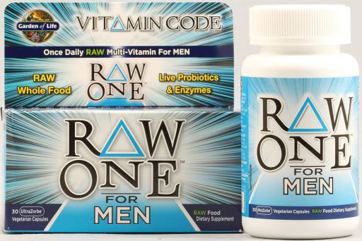 Vitamin Code Raw One For Men 30 Veggie Capsules