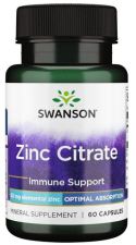 Zinc Citrate 50 mg 60 Capsules
