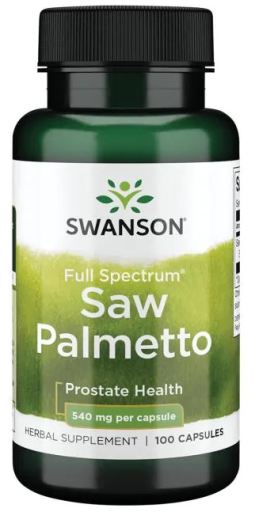 Saw Palmetto 540 mg 100 Capsules