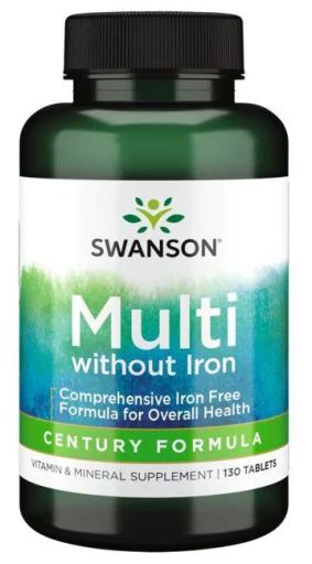 Century Formula Multi-Vitamin & Mineral With Iron 130 Tablets