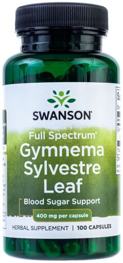 Gymnema Sylvestre Leaf 400mg 100 Capsules