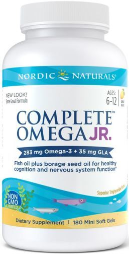Complete Omega Junior Lemon 283 mg 180 Softgels