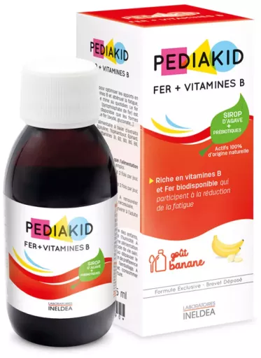 Pediakid Iron and Vitamin B Syrup 125 ml
