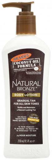 Coconut Oil Formula Natural Bronze Body Lotion 250 ml