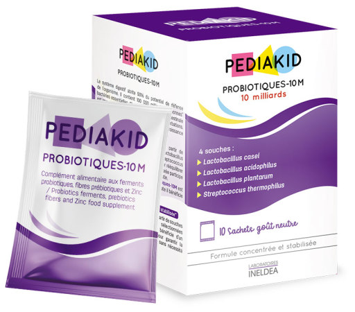 Pediakid Probiotiques 10M Immune Defenses 10 sachets