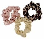 Wrinkled Hair Ties Assorted Colors 3 Units