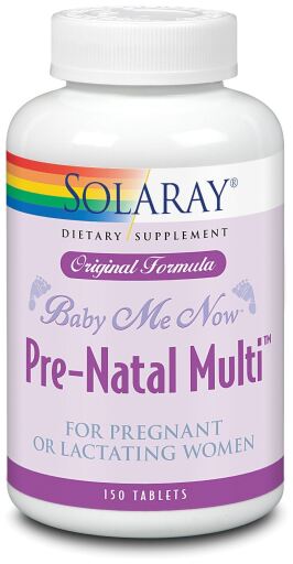 Baby Me Now Prenatal Multivitamin 150 Tablets