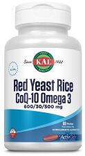 Red Yeast Rice + Q10 + Omega 3 60 Capsules