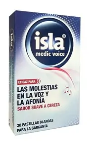Isla Medic Voice 20 Soft Cherry Lozenges