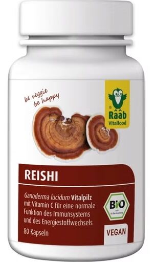 Reishi 80 Capsules Bio Sg Vegan