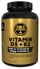 Vitamin D3+K2 90 Capsules