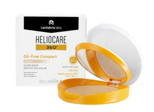 360º Oil-Free Compact SPF 50+ Color Pearl 10 gr
